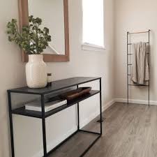 Glasgow Metal Console Table Black Project 62 Metal Console Table Metal Console Console Table Decorating