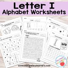 Includes tracing and printing letters, matching uppercase and lowercase letters, alphabetical order, word searches and other worksheets helping students to learn print out these free worksheets to help your kids learn to recognize and write letters and the alphabet, in both lower and upper case. Letter I Worksheets Alphabet Series Easy Peasy Learners