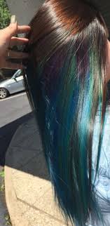 20 blue hair color ideas pastel. Long Brown Hair Red Highlights Novocom Top