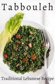 Lebanese Tabbouleh Salad Recipe Healthy Salad Recipes Good Healthy Recipes Easy Healthy Salad