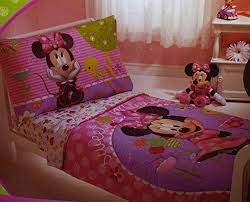 This minnie mouse bedroom set for toddler will give you a cute overall minnie mouse theme for her bedroom decors. Disney Minnie Mouse 4 Piece Toddler Bedding Bed Set Buy Online In Cambodia At Cambodia Desertcart Com Productid 9644825
