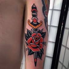 The dagger tattoo isn't thought of as a mainstream tattoo, even though there are many people who are attracted to the style. 41 Sharp Knife Or Dagger Tattoo To Try This Year