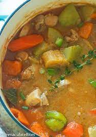 Jamaican Chicken And Pumpkin Jamaican Dishes Jamaican Recipes Jamaican Chicken