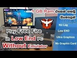 Ko player is usually used for very low pc if your pc performance is very low and you want to play games like free fire this is a good option for your pc i recommend this emulator is best for your pc but if your pc performance is not completely bad then i do not recommend this emulator. How To Play Free Fire In Low End Pc Sinhala 2gb Ram Pc à¶'à¶š Free Fire à¶œà·„à¶¸ Youtube