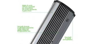Lama d'aria in trattamento aria. Lama D Aria Per Porte Barriera Di Design Vortice Air Door 120 Cm Con Resistenza
