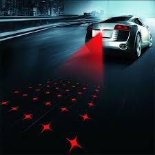 anti collision car laser fog light rear end tail led lamp auto brake parking signal indicators rearing warning light car styl led warning lights brakes car car