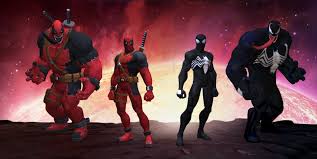 99 Venompool Wallpapers On Wallpapersafari Custom hand made and painted venompool disney infinity figurine! venompool wallpapers on wallpapersafari