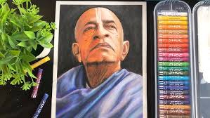 Drawing and Speed Painting of A.C. Bhaktivedanta Swami Prabhupada I Shrila  Prabhubapada
