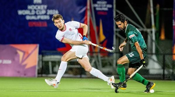 Last time out against Pakistan 🇵🇰 Don't miss the rematch in London at the FIH Hockey Pro League. #Hockey #ProLeague #Rematch