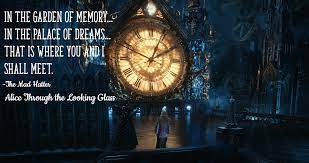 Alice Through The Looking Glass Quotes About Time Specchi Immagini Il Paese Delle Meraviglie