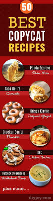 50 Copycat Restaurant Recipes Restaurant Recipes Copykat Recipes Recipes