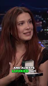 Jimmy Fallon and Millie Bobby Brown Bracelet Gift