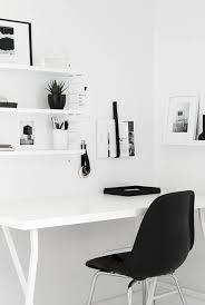 Black And White Office Aesthetic Black And White Office Room Aesthetic Black And White Office Room Aesthetic Design Ideas And Photos Minimalist Desk Home Office Decor Home Office Design
