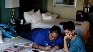 FEMA evicts Hurricane Maria evacuees as Florence hits and Trump tweets