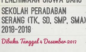 1,689 likes · 10 talking about this. Ppdb Sekolah Peradaban Serang