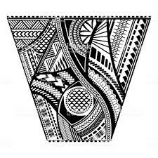 Polynesian Tattoo Style Sleeve Vector Design Royalty Free Tattoo Stock Vector Polynesian Tattoo Sleeve Polynesian Tattoo Polynesian Tattoo Designs