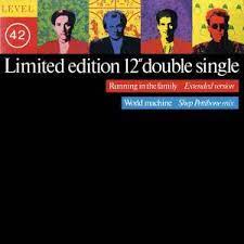 Eyes looking back, it's so bizarre, whoa yeah running in the family. Running In The Family 2 12 1987 Von Level 42