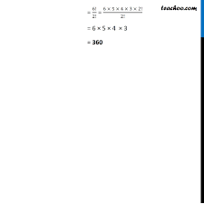 Second last, in my part of the world. Ex 7 3 9 How Many Words Can Be Made From Monday Class 11
