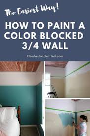 Color blocking is an easy way to add a pop of vibrant color to your space or section off a part of the room to create a work space, a breakfast nook or a kid's play area. How To Paint A Diy Color Block Wall