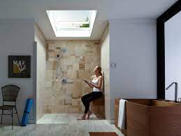 Vented Bathroom Skylight Lighting Odor Moisture Control Ventilation Design Bathroom Ventilation Skylight