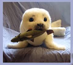 seal baby ebook 62 pages with pattern live sized etsy robbenbaby babytiere hunde babys