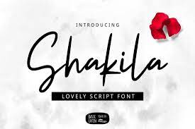 Shakila Script Modern Font | Design Shack