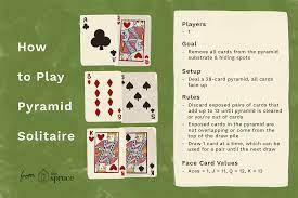 Do you take credit cards? Pyramid Solitaire Card Game Rules