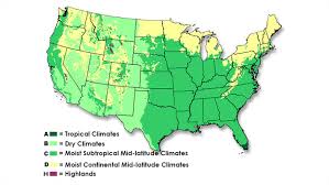 major u s climate zones pbs learningmedia