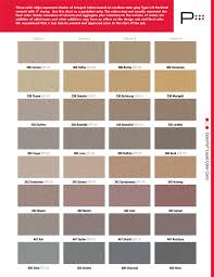 Concrete Color Chart Color Chart For Adding Color To
