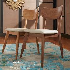 Kursi Makan Cafe Minimalis Jati Solid Khamila Mebel Khamila Mebel Kursi Makan Kursi Perabot Modern
