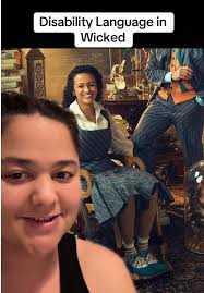 Understanding Disability Language in Wicked Movie