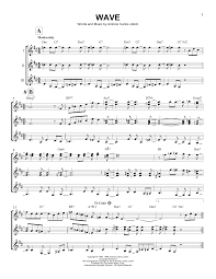 Antonio Carlos Jobim Wave Sheet Music Notes Chords Score Download Printable Pdf Sheet Music Sheet Music Notes Sheet Music Direct