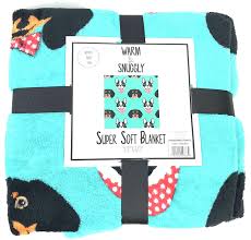 Snuggly fleece wiener dog blankets make a perfect gift for doggie barkdays, gotcha days, new wiener dog dads or doxie mamas. Warm Snuggly Boston Terrier Dachshund Weiner Dog Throw Blanket 50x60 Five Below