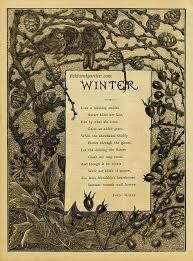 Vintage Nature Poem For Garden Journal Framed Poetry Scrapbooking Or Graphic Design Winter By Frederick Miller Nature Poem Poems Victorian Poetry