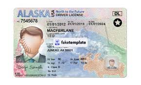 Alaska Driver License New Psd Template Cromedocuments