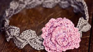 Tutorial 87 punto flor de popcorn a crochet ctejidas. Como Hacer Diademas A Crochet Para Bebes Y De Flores Bricolaje 10