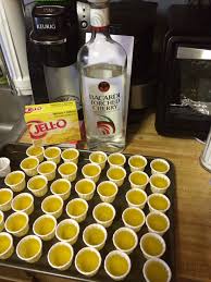 Cherry Lemonade Jello Shot Bacardi Torched Cherry W Lemon Jello Jello Shot Recipes Lemonade Jello Shots Lemon Jello Shots