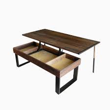 Choochoo lift top coffee table w/hidden storage compartment and 3 lower open shelves, pop up coffee table for living room, brown 4.6 out of 5 stars 14 $119.99 $ 119. Hand Crafted Terry S Lift Top Pop Up Walnut And Wenge Transformer Coffee Table By Jonathan Walkey Furniture Maker Custommade Com