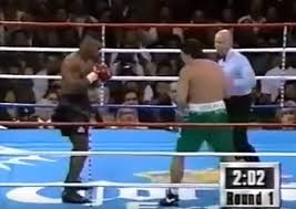 Mike Tyson Fight From 95 Shows Time Traveler Using Smartphone Watch