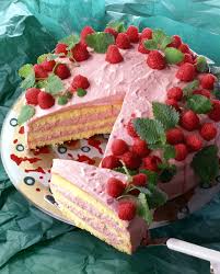 Himbeersahne Torte Rezept Kuchen Und Torten Kuchen Und Torten Rezepte Desserts Ohne Backen