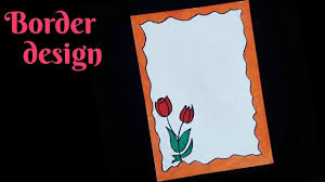 Flower Border Design For Projects On Paper A4 Front Page Design For School Project Handmade Border Youtube A geometric pattern with varying levels of. flower border design for projects on paper a4 front page design for school project handmade border