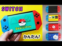 折り紙 ゲーム スイッチ ポケモン origami youtube 折り紙 ポケモン こども 工作 幼稚園 工作 アイデア