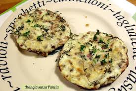 Parmigiano reggiano 2 cucchiai da tavola. Funghi Ripieni Gratinati Light