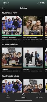 Open your spotify app and then click on 'search'. U8dttizxfgvphm