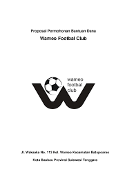 Doc Proposal Permohonan Bantuan Dana Wameo Footbal Club Umar Umar Academia Edu