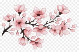 Falling sakura leaves on abstract blurred background. Cherry Blossom Sakura Aesthetic Tumblr Aesthetictumblr Cherry Blossom Pixel Gif Hd Png Download 1024x636 1968633 Pngfind