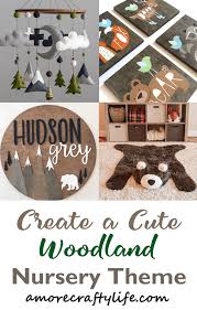 Beautiful nurseries inspired by nature. 25 Woodland Nursery Decor Ideas Baby Boy Room A More Crafty Life