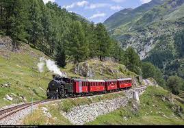 4 dampfbahn furka bergstrecke hg 3 4 at oberwald switzerland by georg trub swiss rail model railroad train