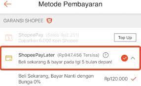 We did not find results for: Tanya Jawab Shopee Paylater Lengkap Bunga Denda Batas Waktu Dll