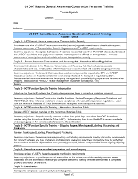 Us Dot Hazmat General Awareness